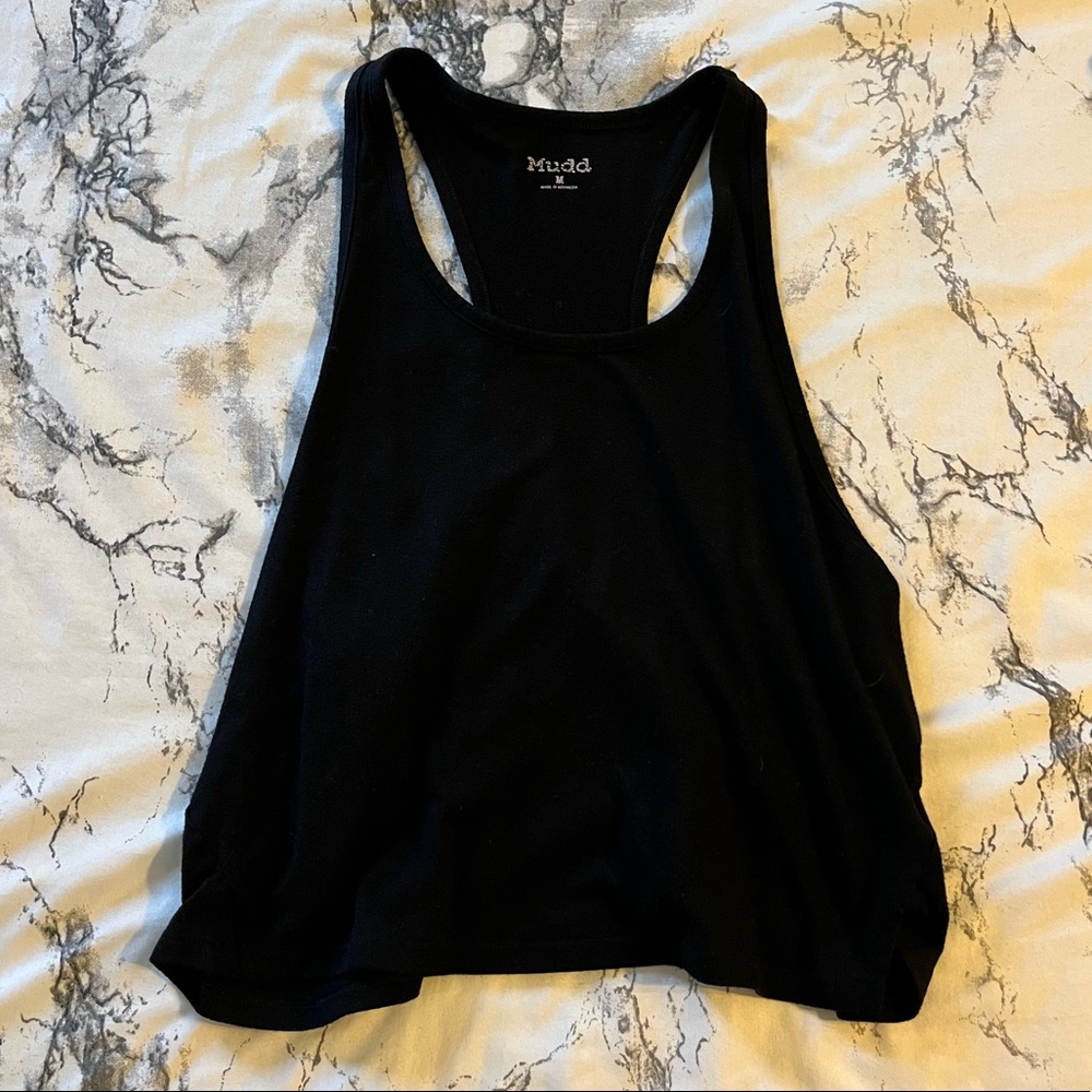 Black Tank Top/Muscle Top